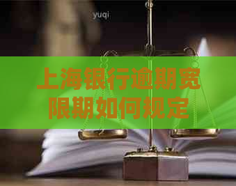 上海银行逾期宽限期如何规定