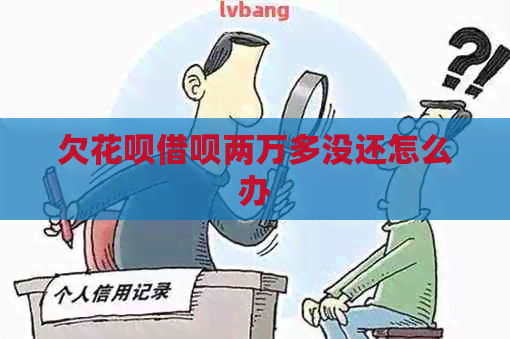 欠白条信用卡两万多没还怎么办