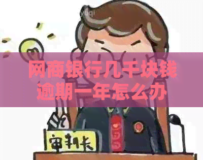 白条银行几千块钱逾期一年怎么办
