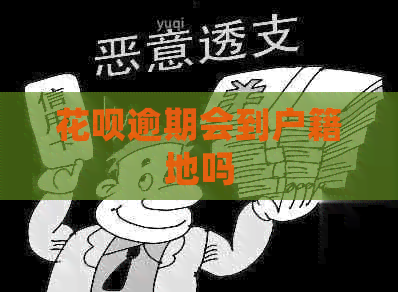 白条逾期会到户籍地吗