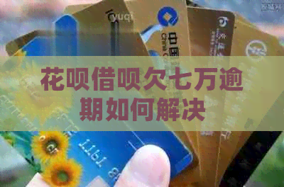 白条信用卡欠七万逾期如何解决
