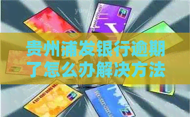 贵州浦发银行逾期了怎么办解决方法