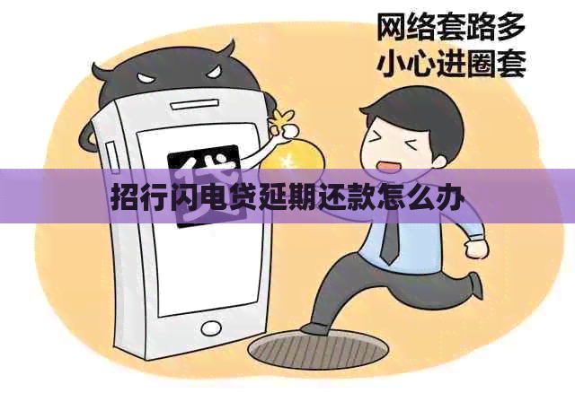招行闪电贷延期还款怎么办