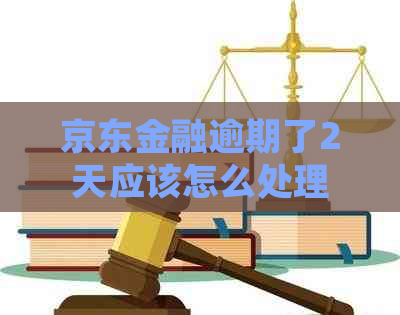 京东金融逾期了2天应该怎么处理