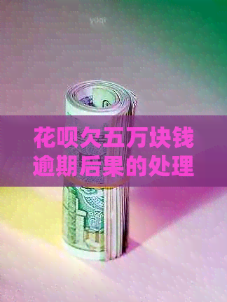 白条欠五万块钱逾期后果的处理方式