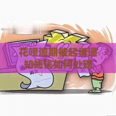 白条逾期被起诉通知短信如何处理