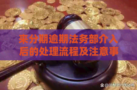 来分期逾期法务部介入后的处理流程及注意事项