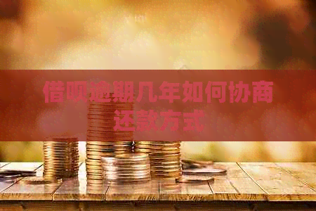 信用卡逾期几年如何协商还款方式