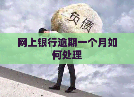网上银行逾期一个月如何处理