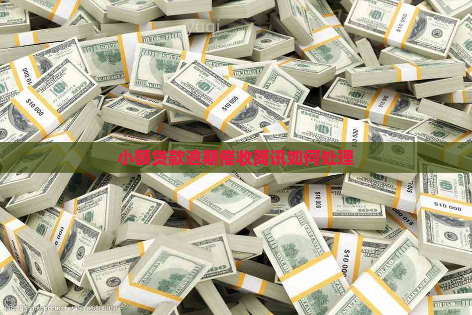 小额贷款逾期简讯如何处理
