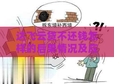 达飞云贷不还钱怎样的后果情况及应对措施