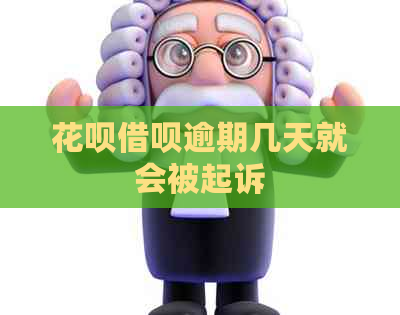 白条信用卡逾期几天就会被起诉