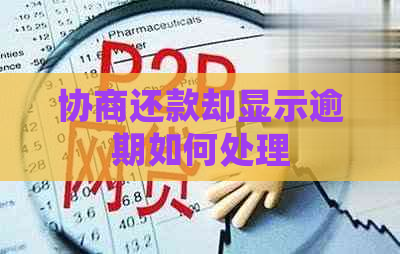 协商还款却显示逾期如何处理