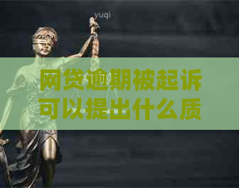 网贷逾期被起诉可以提出什么质疑