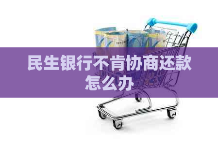 民生银行不肯协商还款怎么办