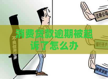 消费贷款逾期被起诉了怎么办