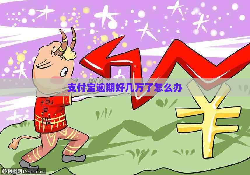 信用卡逾期好几万了怎么办
