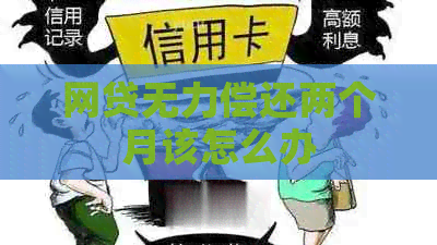 网贷无力偿还两个月该怎么办