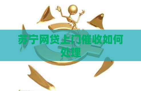 苏宁网贷上门如何处理