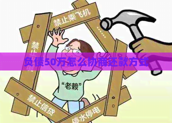 负债50万怎么协商还款方式