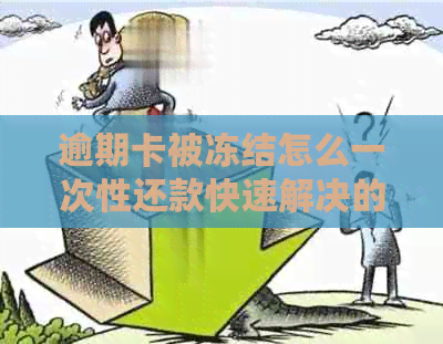 逾期卡被冻结怎么一次性还款快速解决的方法