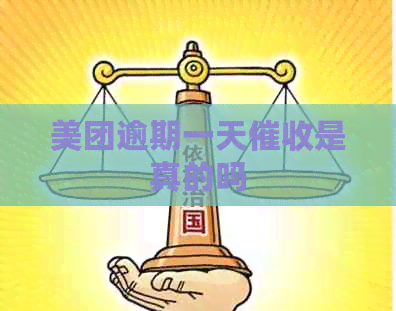 美团逾期一天是真的吗
