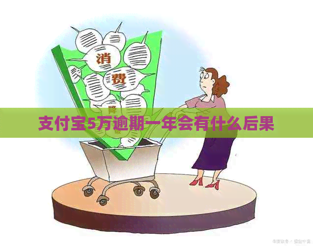信用卡5万逾期一年会有什么后果