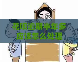 白条逾期半年多应该怎么处理