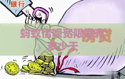 蚂蚁信用卡宽限期有多少天