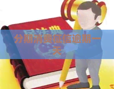 分期消费逾期一天