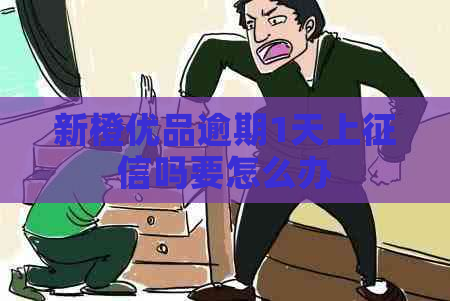 新橙优品逾期1天上吗要怎么办