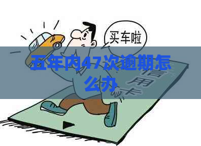 五年内47次逾期怎么办