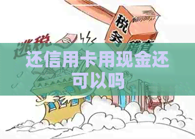 还信用卡用现金还可以吗
