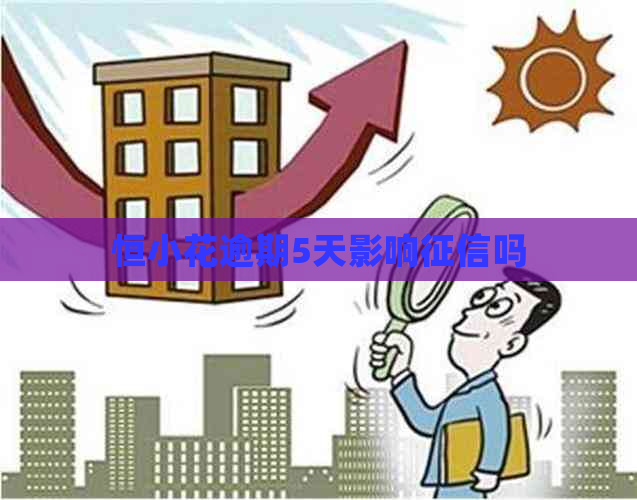 恒小花逾期5天影响吗