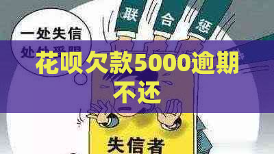 白条欠款5000逾期不还