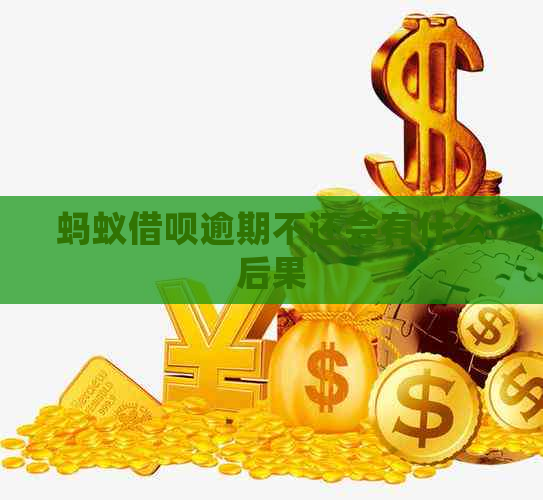 蚂蚁信用卡逾期不还会有什么后果