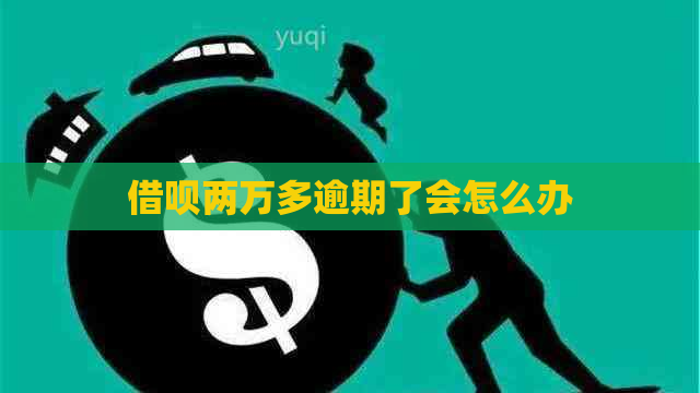 信用卡两万多逾期了会怎么办