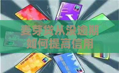 麦芽贷从没逾期如何提高信用