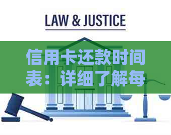 信用卡还款时间表：详细了解每月还款日期、逾期费用及宽限期信息