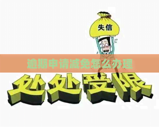 逾期申请减免怎么办理