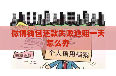 微博钱包还款失败逾期一天怎么办