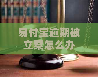 易付宝逾期被立案怎么办