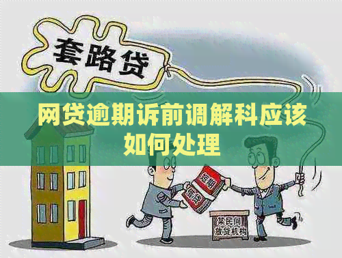 网贷逾期诉前调解科应该如何处理