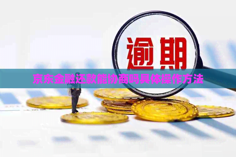 京东金融还款能协商吗具体操作方法