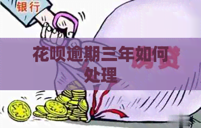 白条逾期三年如何处理