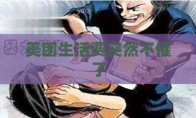 美团生活费突然不催了