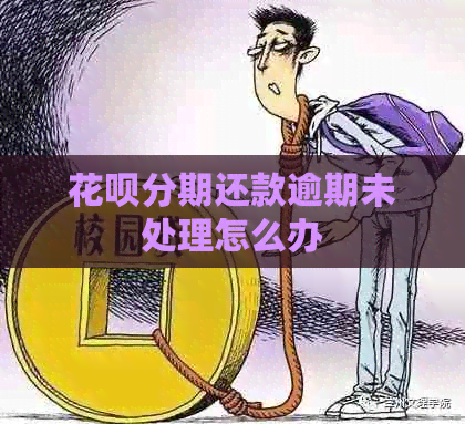 白条分期还款逾期未处理怎么办