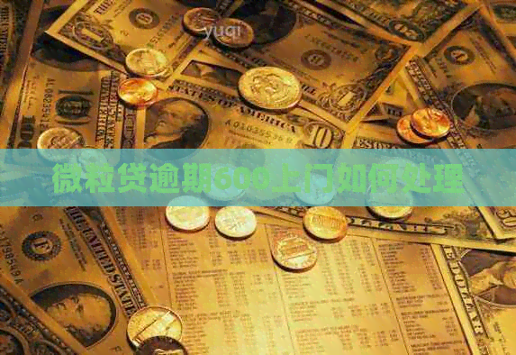 微粒贷逾期600上门如何处理