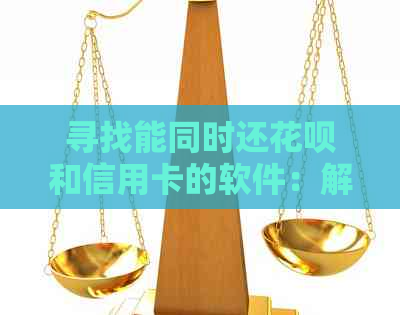 寻找能同时还信用卡和信用卡的软件：解决用户还款难题的全面推荐