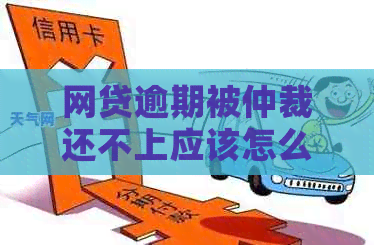 网贷逾期被仲裁还不上应该怎么办
